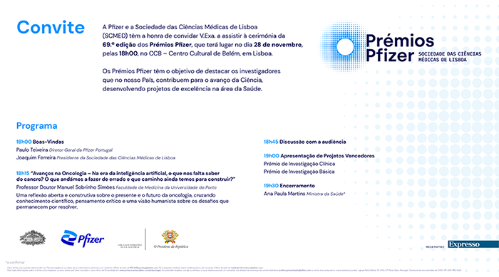 PFIZER convite fisico 2025